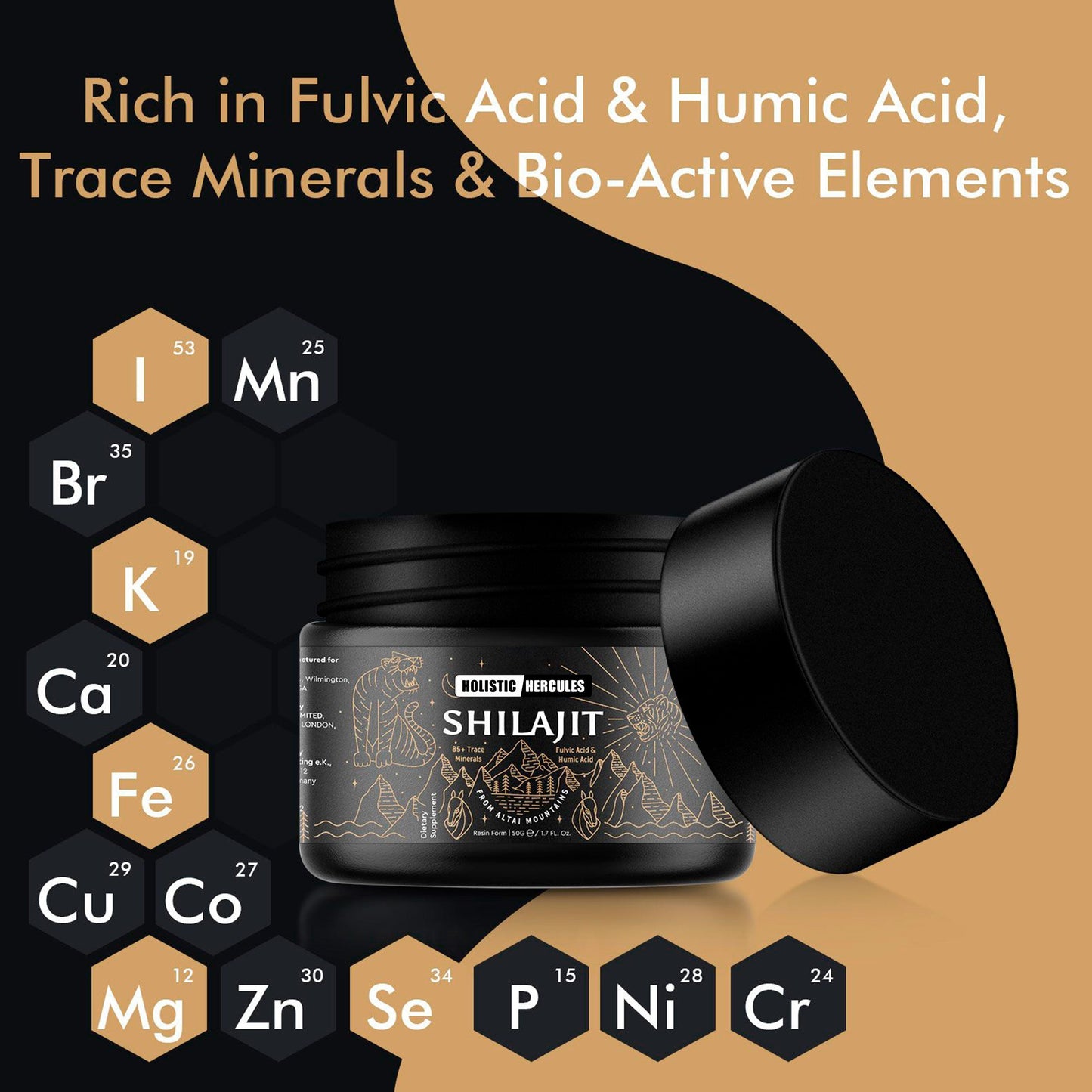 Pure Himalayan 500MG Shilajit Resin™