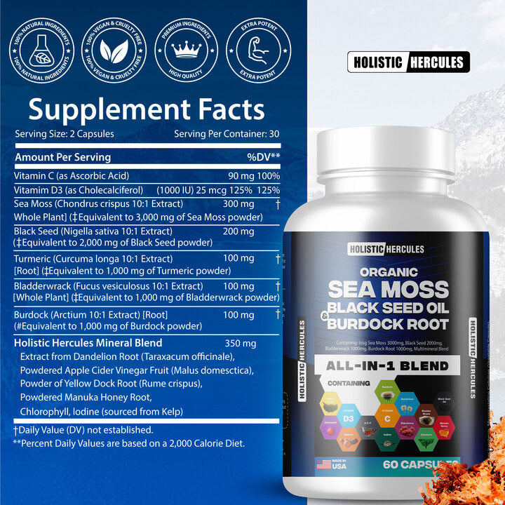 12 in 1 Sea Moss Blend